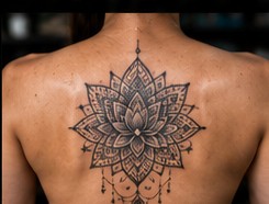 Tattoo photo example 6: Geometric blackwork